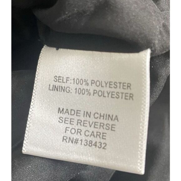 ModCloth Blazer Womens Size XS Black Peplum Crop Short Ruffle NWOT - Picture 11 of 11